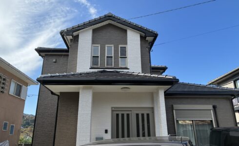 広川町　外壁塗装施工事例