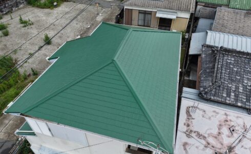 和歌山市　屋根塗装施工事例