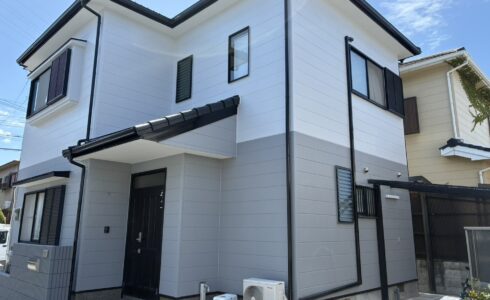 和歌山市　外壁屋根塗装施工事例