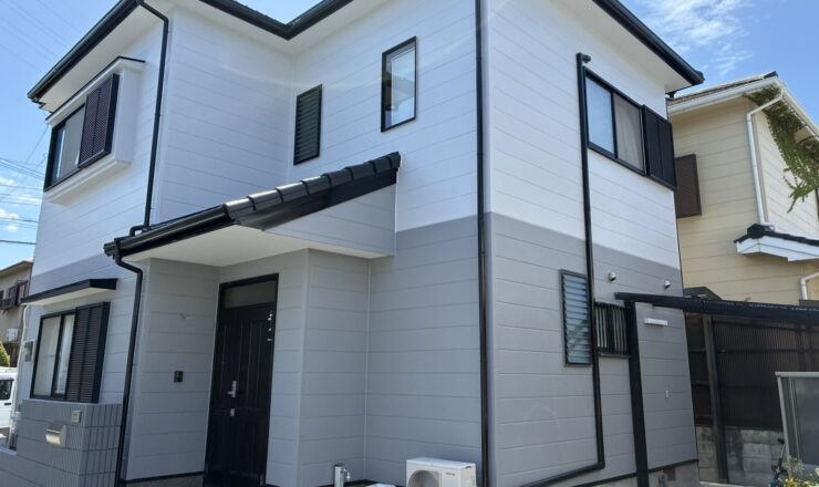 和歌山市　外壁屋根塗装施工事例