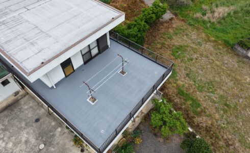 日高郡印南町　防水工事施工事例