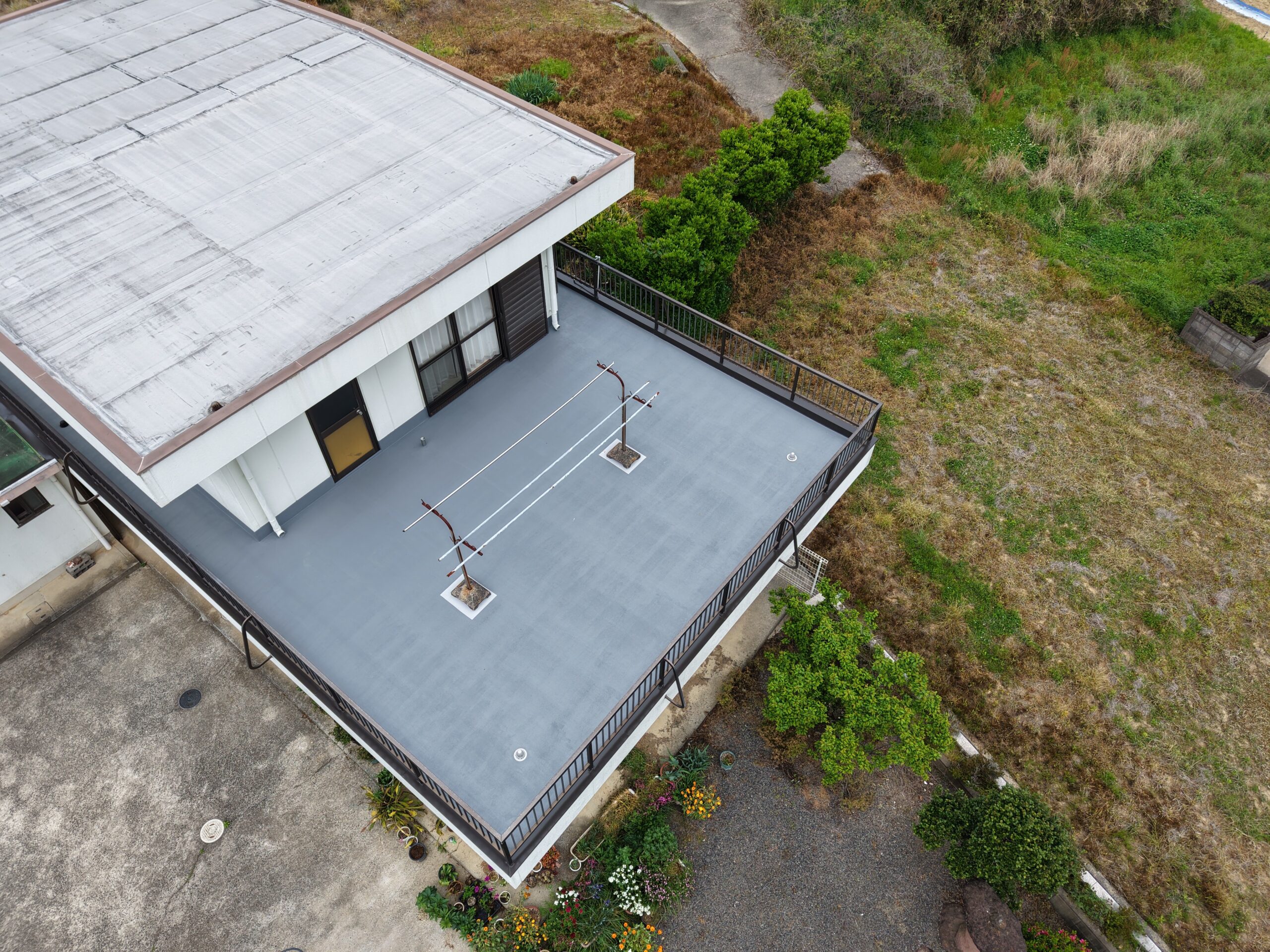 日高郡印南町　防水工事施工事例
